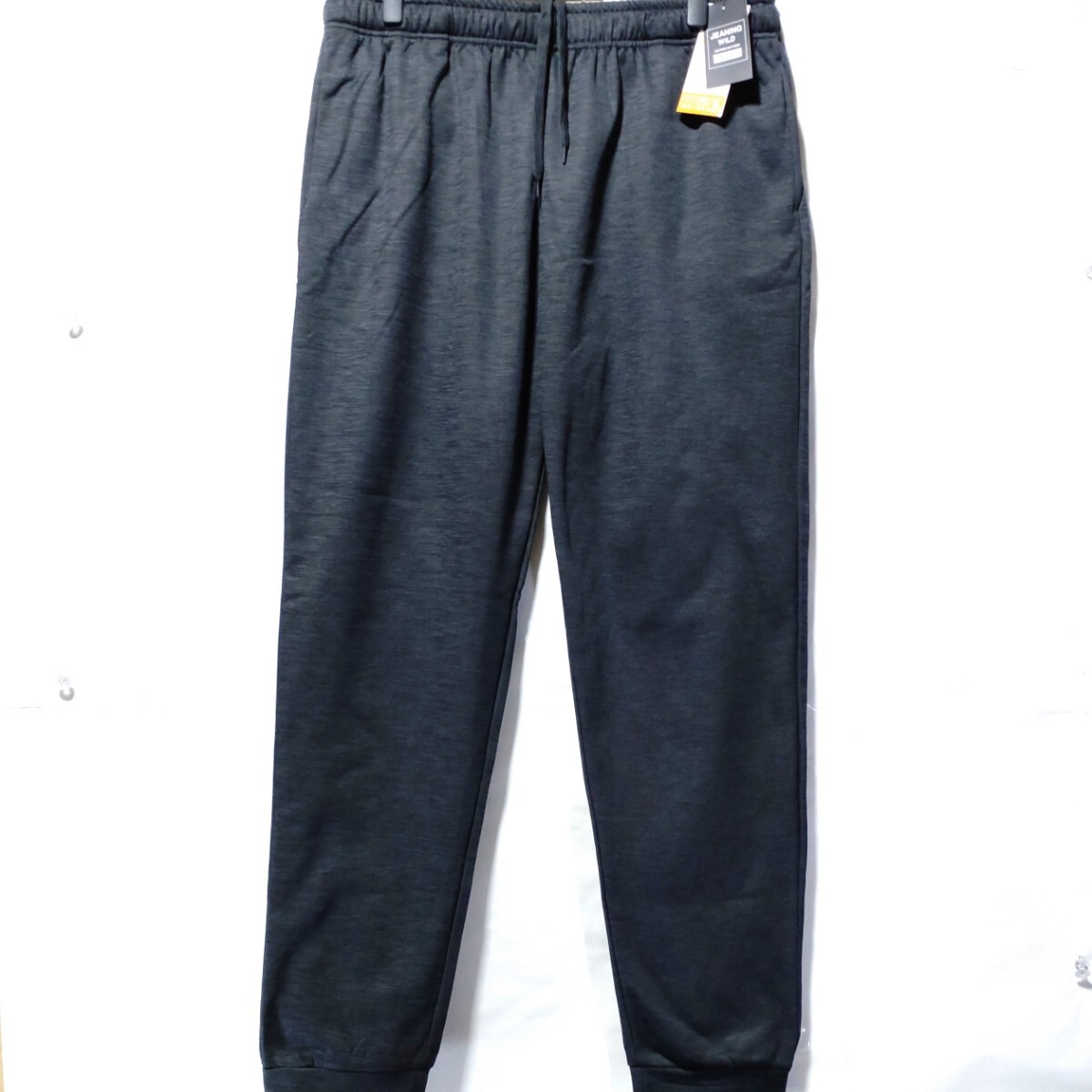 特価/未使用【サイズ=4L(3XL)】ノーブランド/メンズ/裏起毛/スウェット/パンツ/胴囲=104~114cm/杢charcoal拍卖