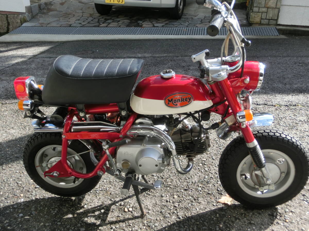 モンキー Z50A ワンオフレストア済み キック始動!広島発 CB、カブ拍卖