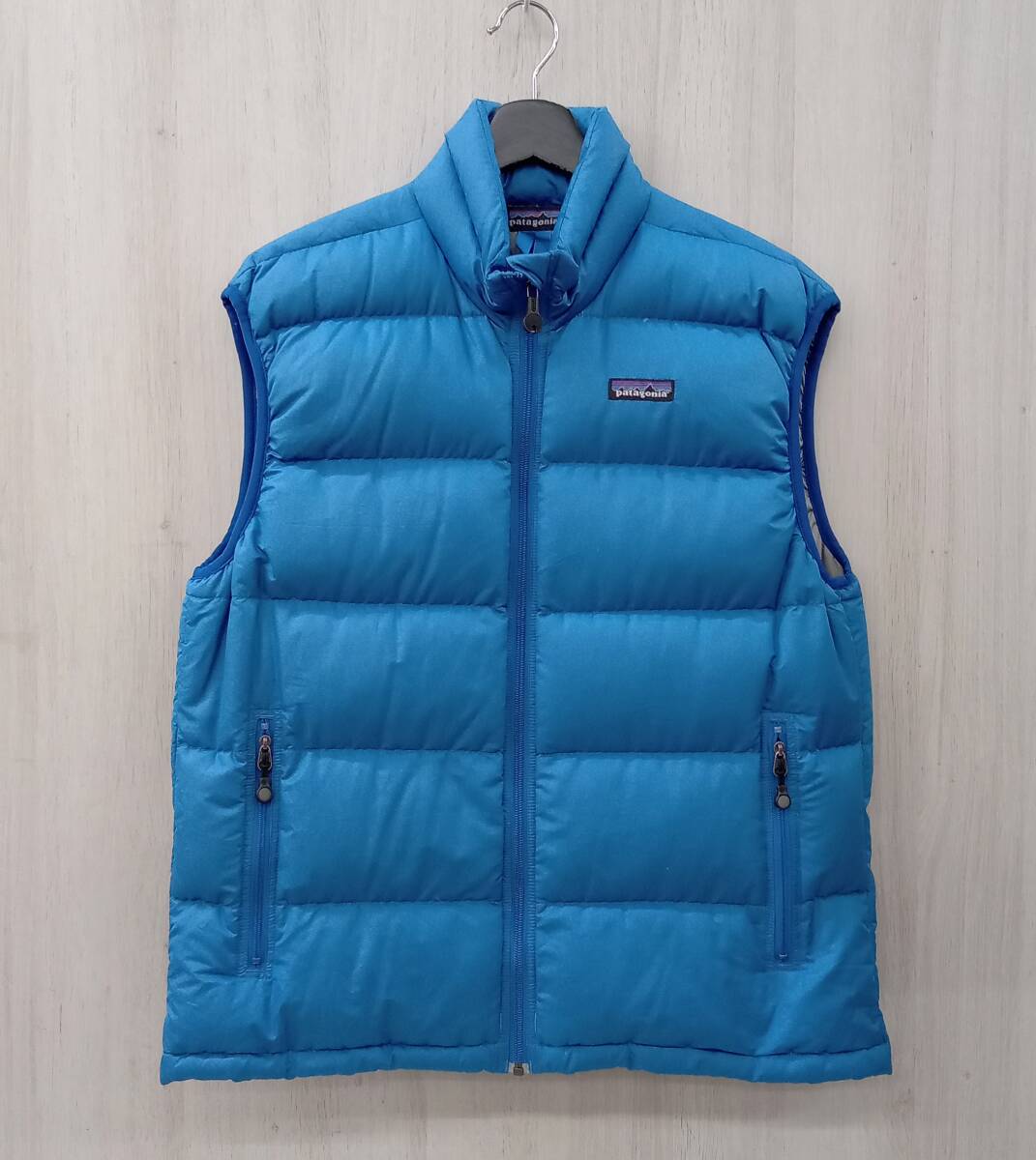 Patagonia/パタゴニア/ダウンベスト/WHITE GOOSE DOWN VEST/84630FA/ブルー/Mサイズ拍卖