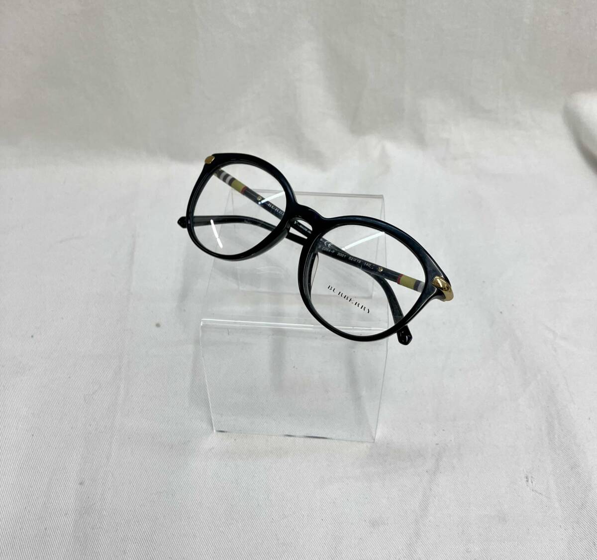 BURBERRY バーバリー 眼鏡 メガネ フレーム アイウェア ブラック 黒 プラスチックフレーム B 2264-F 3001 5219 140拍卖