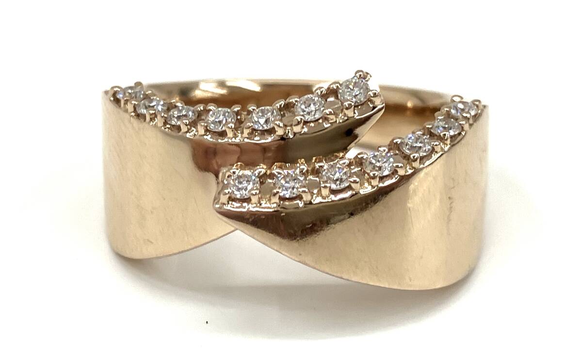 TASAKI 田崎 タサキ K18 18金 SG750 リングサイズ13号 #13 総重量9.0g 貴金属 レディース ブランドアクセサリー拍卖