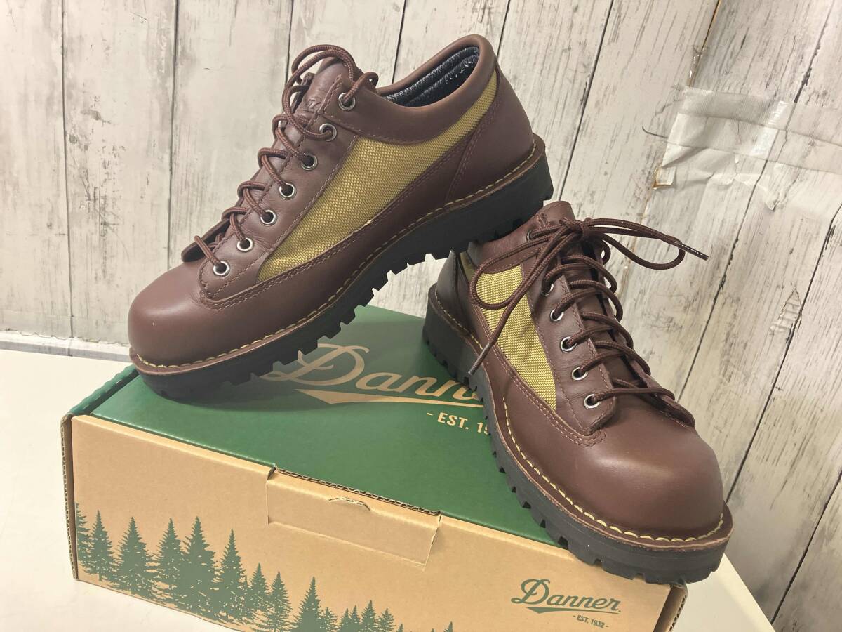 DANNER ダナー ダナーフィールド ロー ブーツ Danner Field Low GORE-TEX ゴアテックス 26cm ダークブラウン 箱付拍卖
