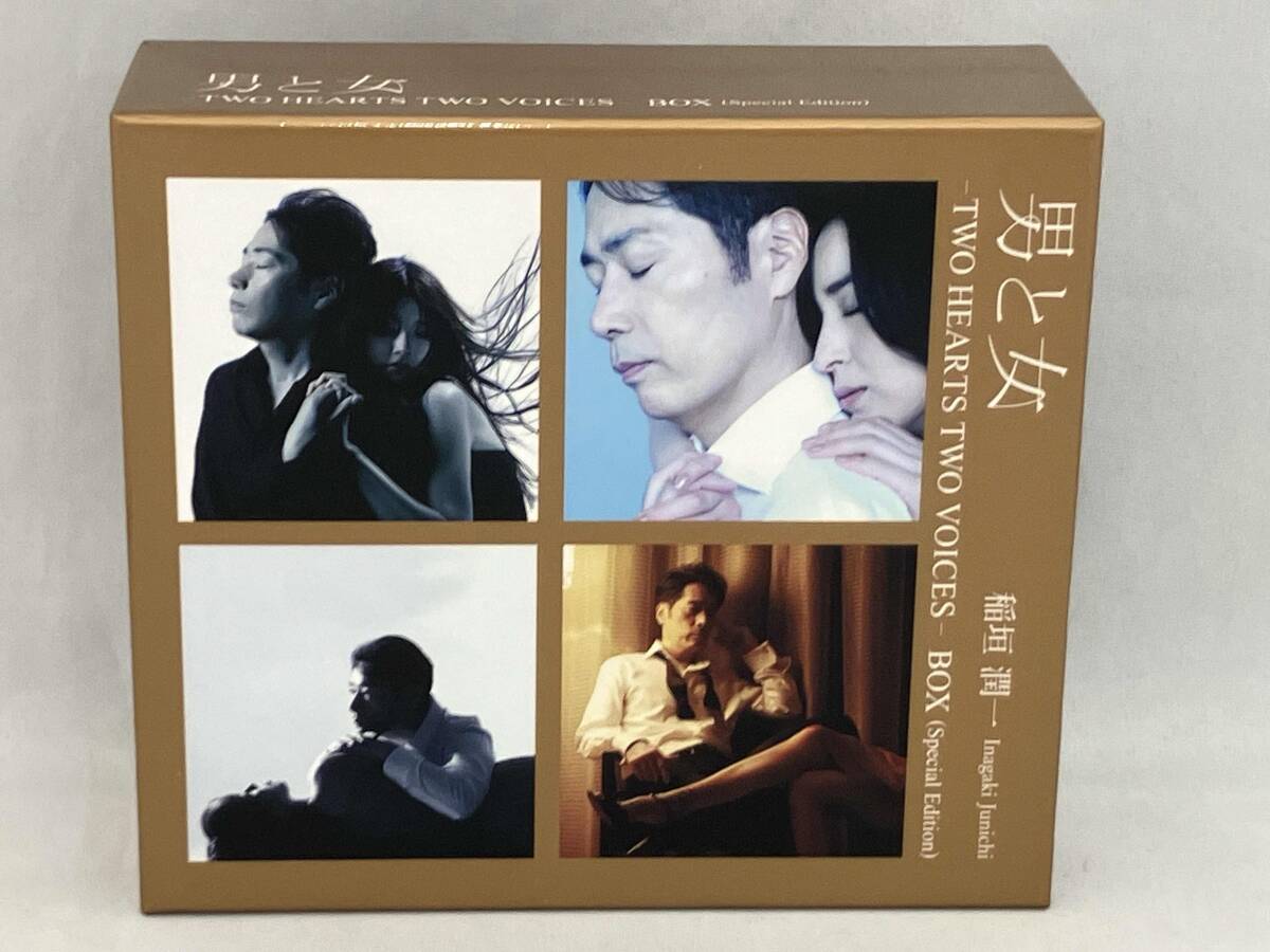 稲垣潤一 CD 男と女-TWO HEARTS TWO VOICES-BOX(Special Edition)(3SHM-CD+2DVD) 5枚組拍卖
