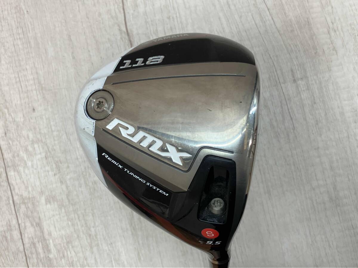 YAMAHA RMX 118 ドライバー ヤマハ FLEX S ロフト角 9.5° 男性右利き用 ゴルフクラブ 川崎港町店 店舗受取可拍卖
