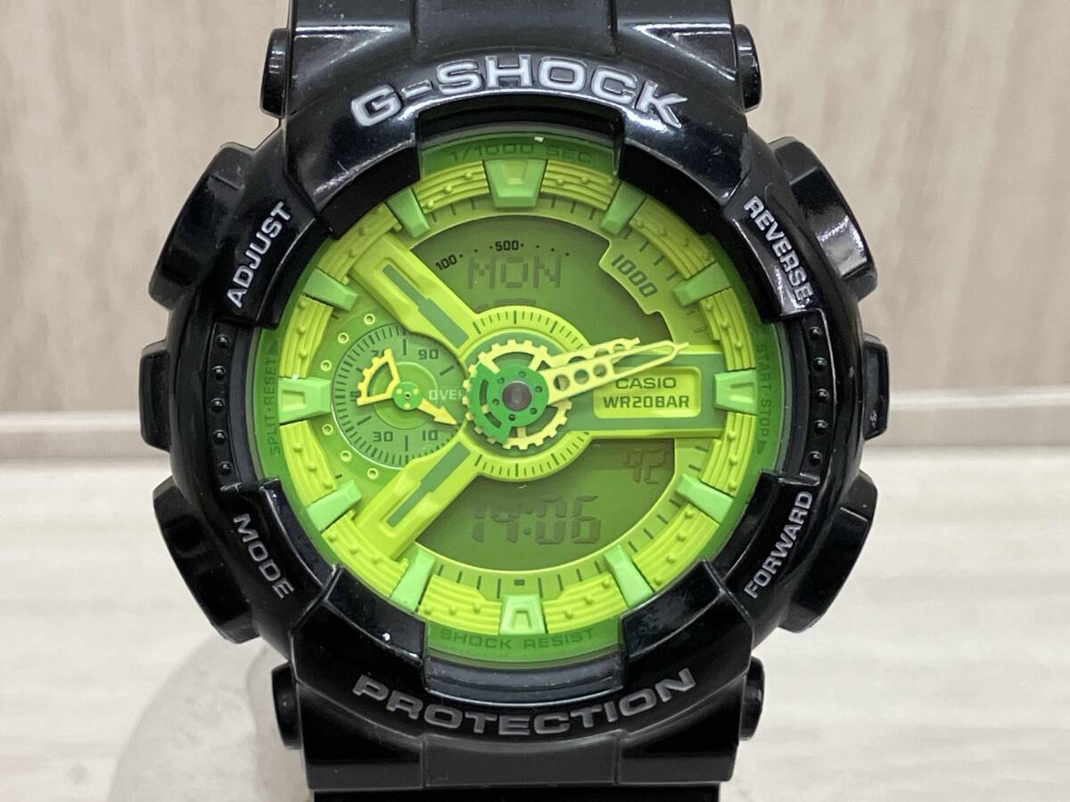 CASIO/G‐SHOCK 1431-5 GA-110B クォーツ ケースサイズ 4.1cm ラバーベルト拍卖