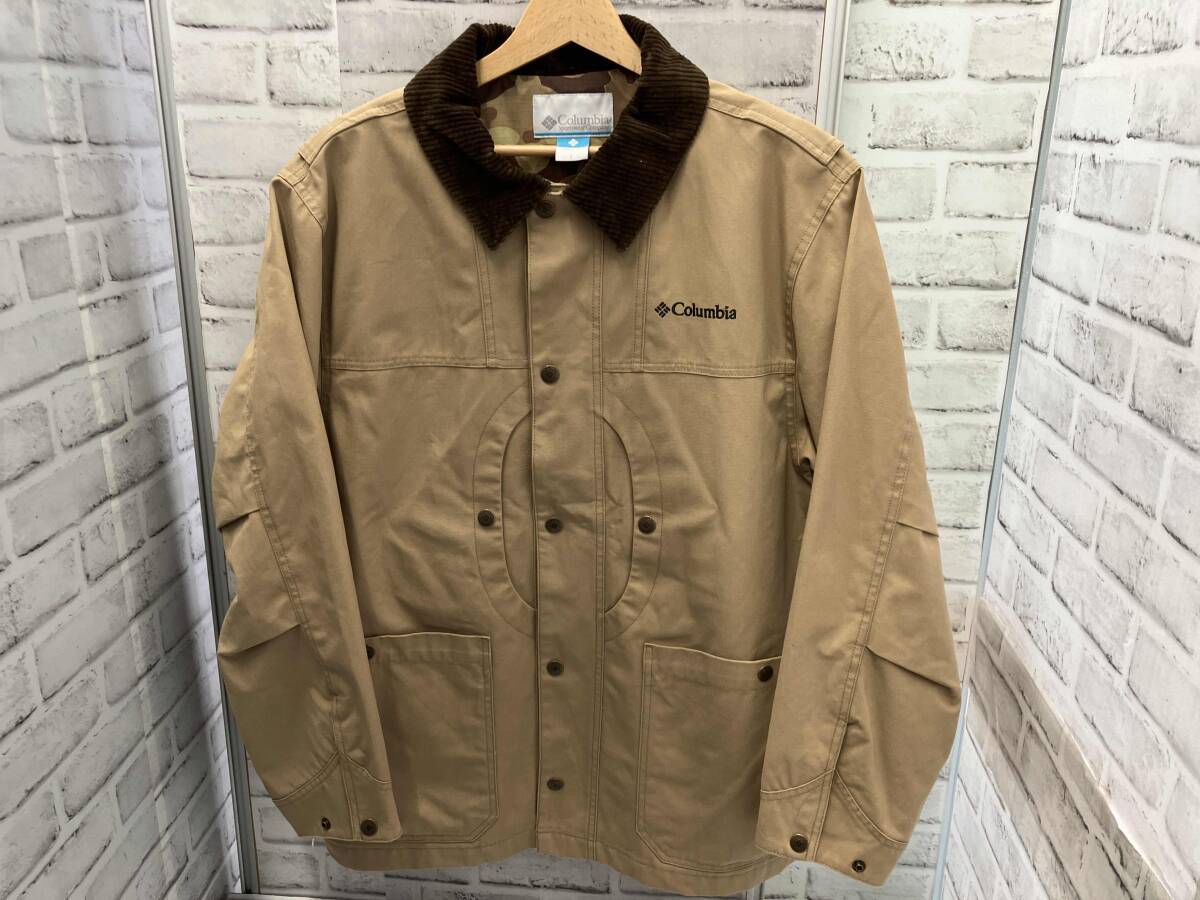 【美品】Columbia / コロンビア / 222 PM2761 / TUCANNONISLE JACKET / その他ジャケット / サイズL / ベージュ / コーデュロイ拍卖