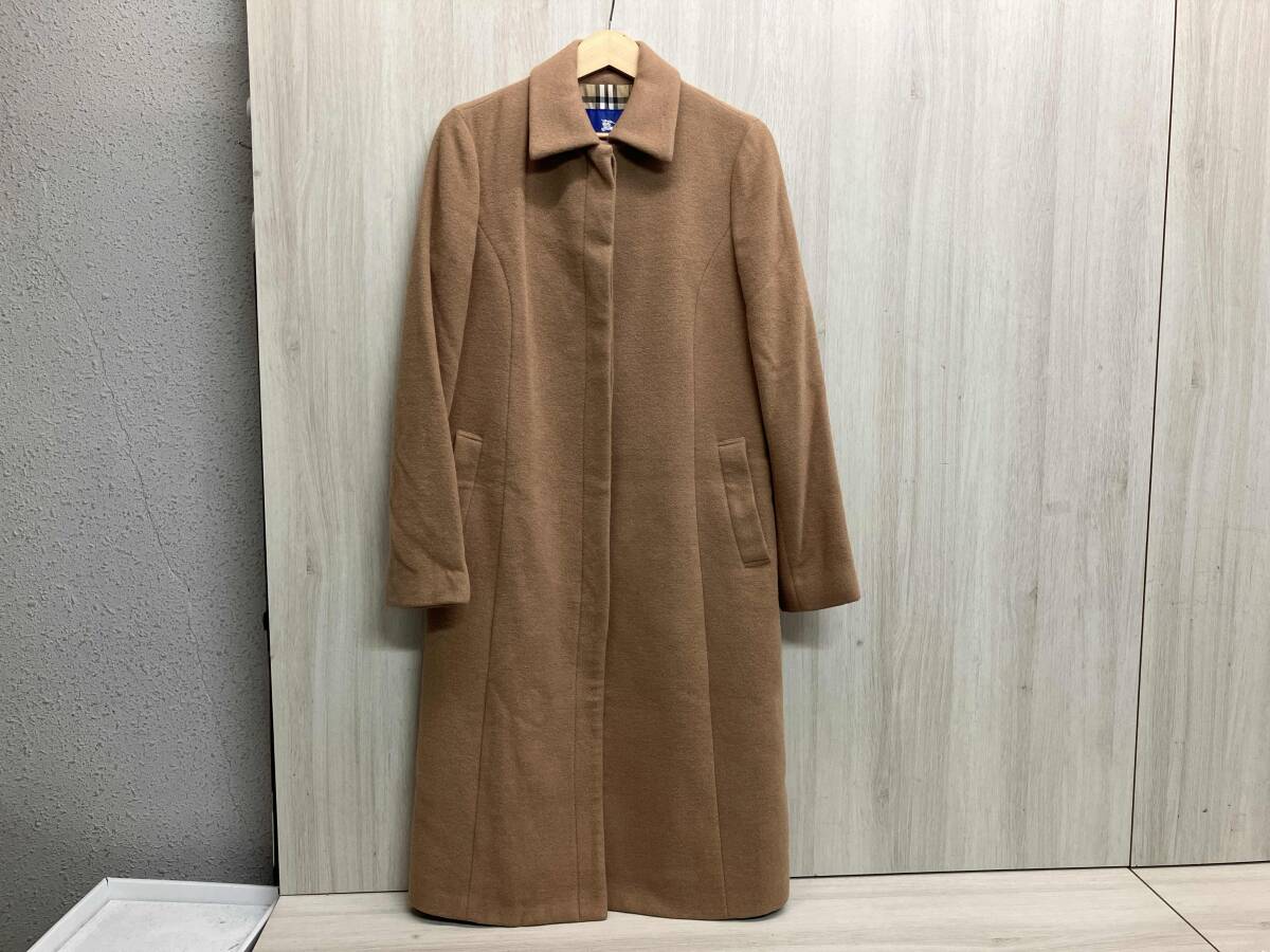 BURBERRY BLUE LABEL バーバリーブルーレーベル FNF30-846 サイズ38 ステンカラーコート ブラウン 茶拍卖