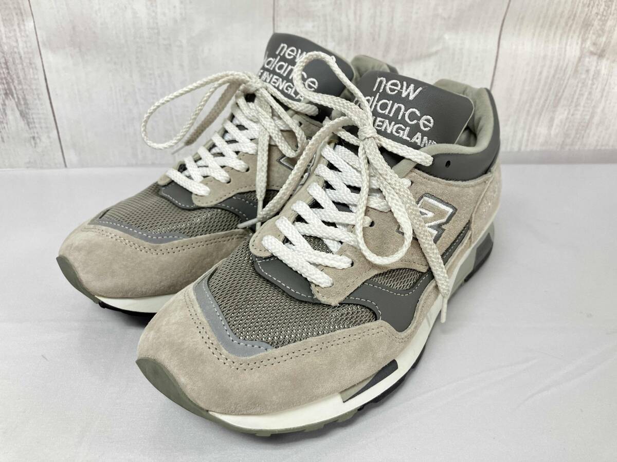 newbalance ニューバランス M1500PGL イングランド製 グレー スニーカー サイズ 7 1/2拍卖