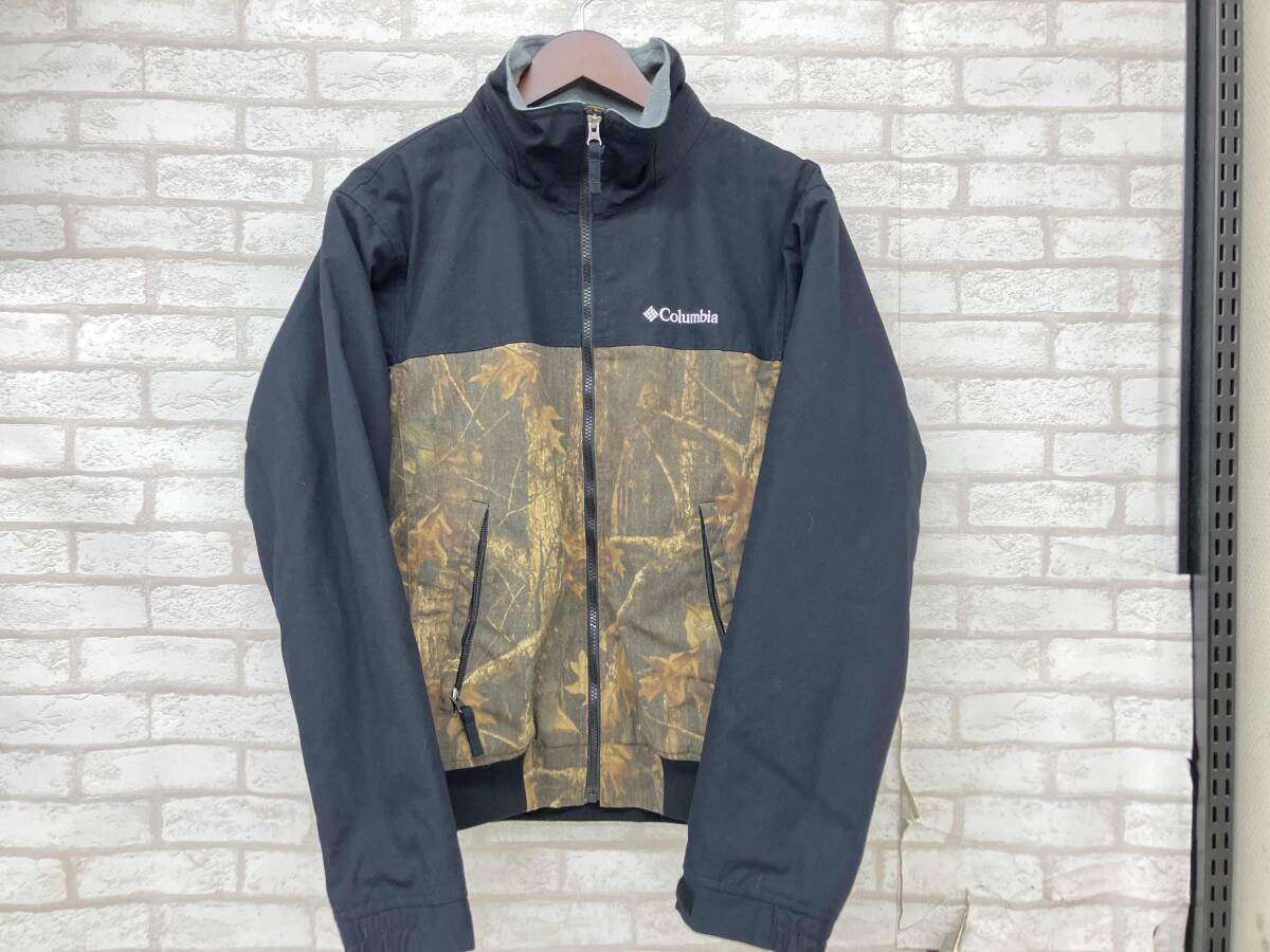 Columbia ロマビスタスタンドネックジャケット 221 PM3754 コロンビア その他ジャケット メンズ ブラック カモフラ sizeM フリース拍卖