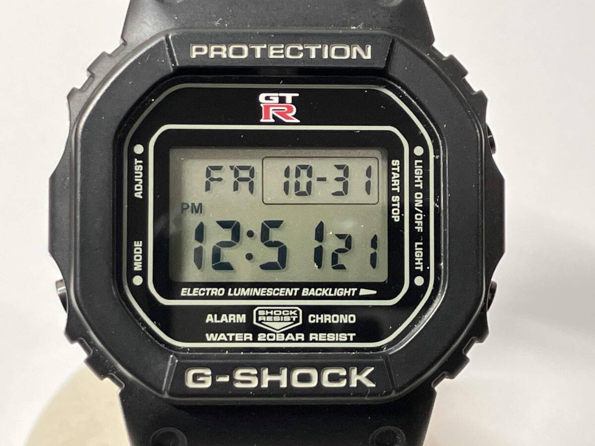 【箱、取説付】 CASIO 日産GT-Rコラボ G‐SHOCK KWA20-03T10 DW-5600VT クォーツ カシオ Gショック 腕時計拍卖