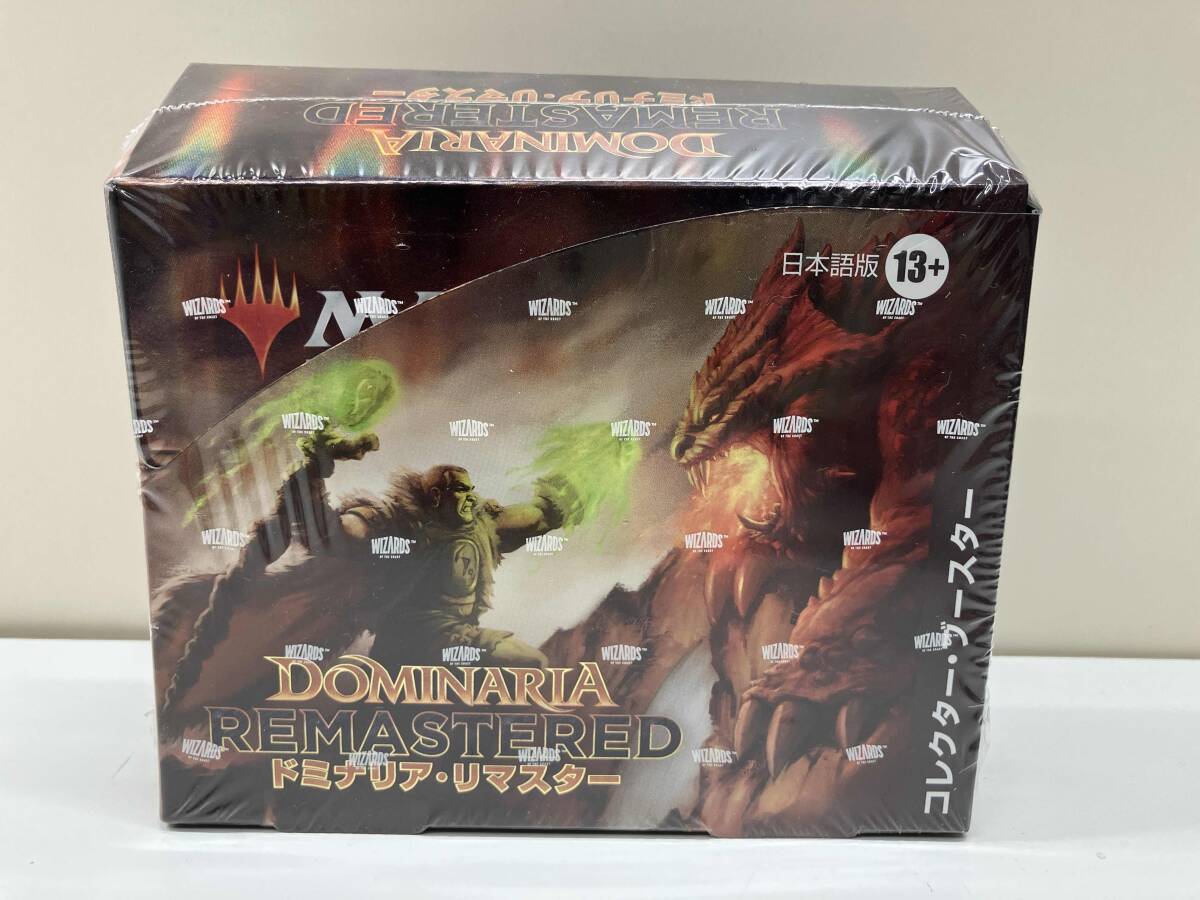【未開封品】MTG DOMINARIA REMASTERED ドミナリア・リマスター コレクター・ブースター 日本語版拍卖