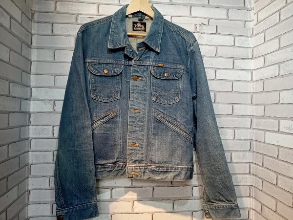 MAVERICK マベリック Gジャン(デニムジャケット)70s USA製 トラッカージャケット インディゴ サイズXL以上拍卖