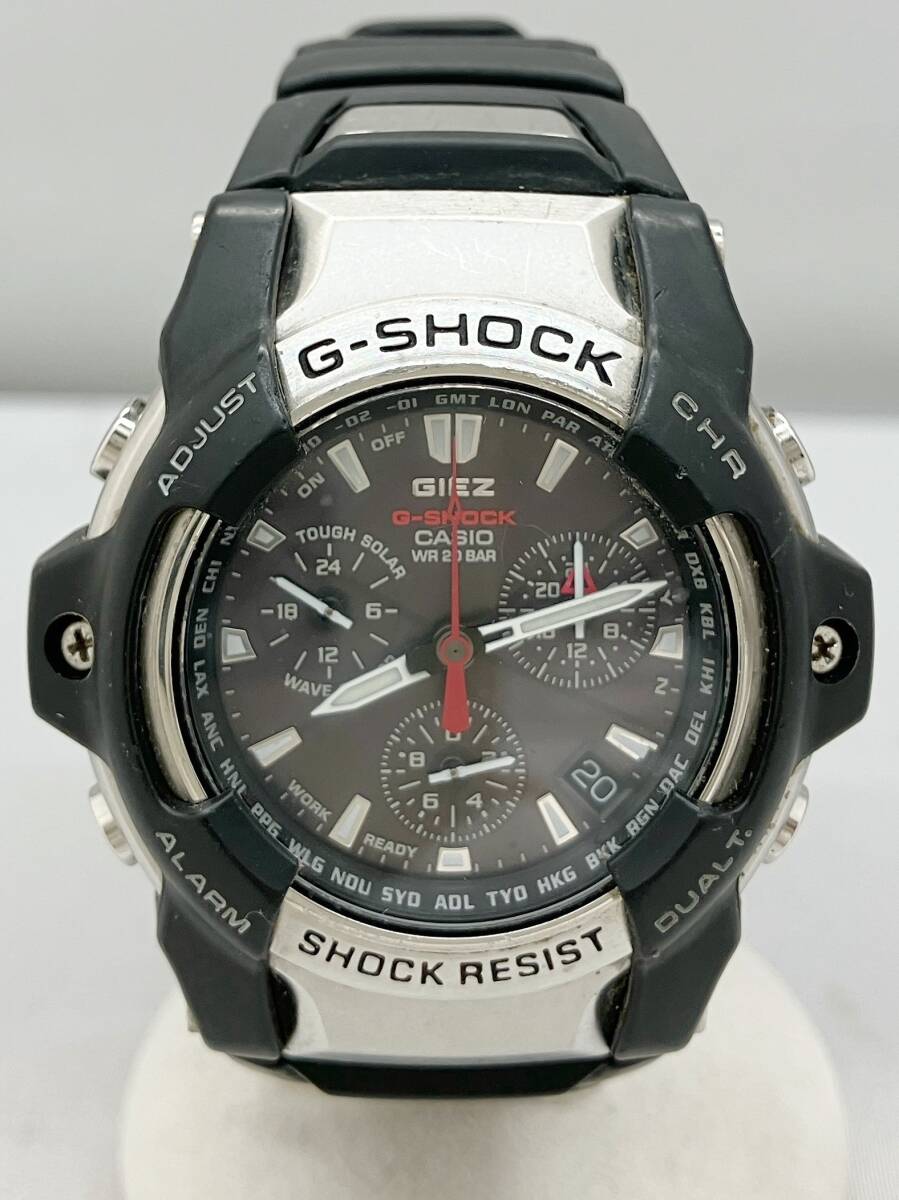 CASIO カシオ G-SHOCK ジーショック GIEZ ジーズ GS-1000J 電波ソーラー 腕時計拍卖
