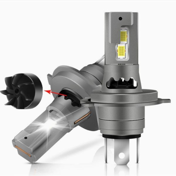 LED ヘッドライト H4 Hi/Lo 12V バルブ ホワイト 6500K 車検対応 50W フォグランプ LF-124拍卖