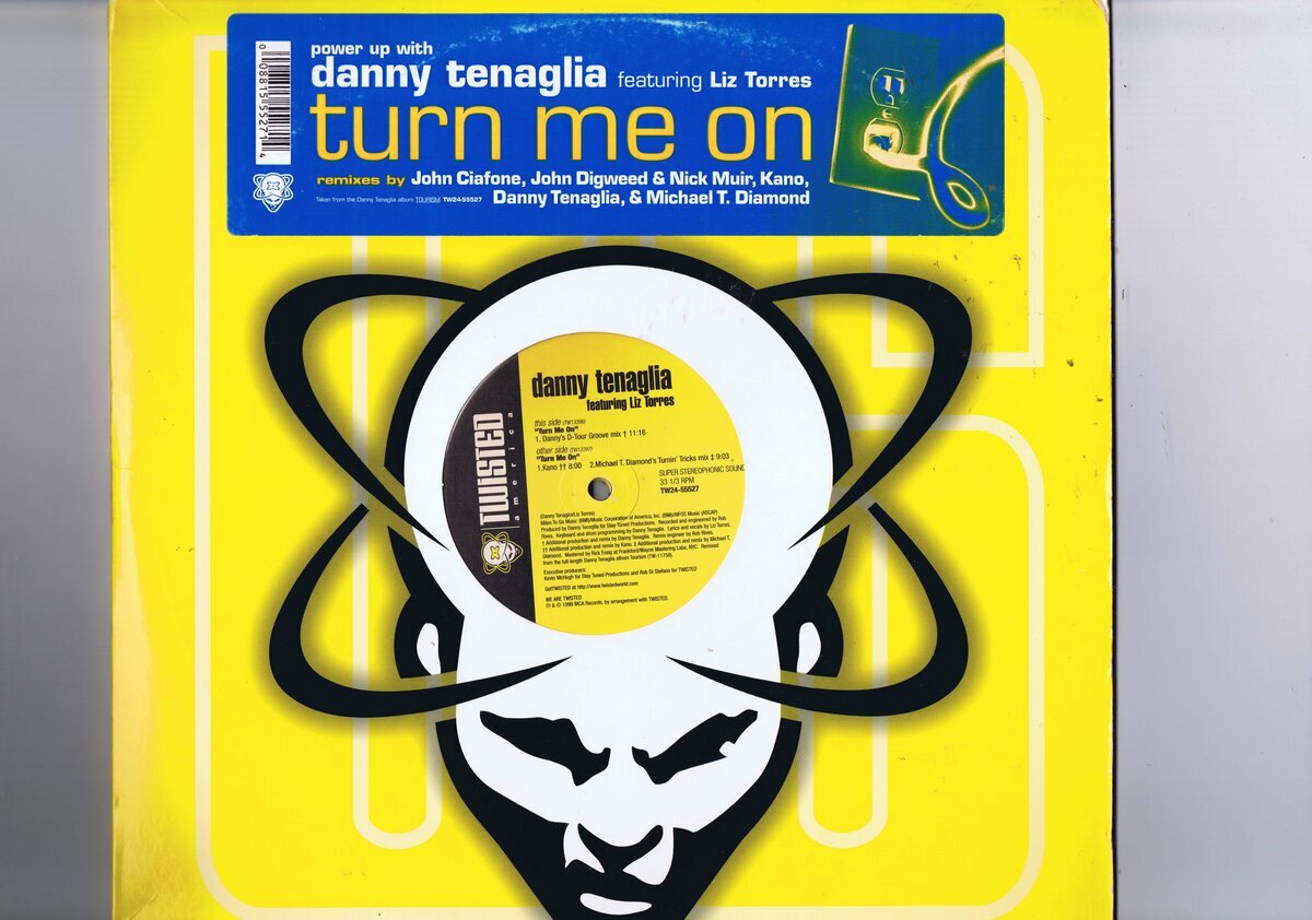 盤質良好 US盤 2x12inch Danny Tenaglia Featuring Liz Torres / Turn Me On TW24-55527拍卖