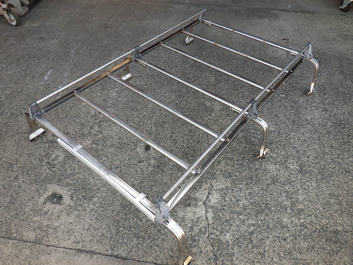 ROCKY ルーフキャリア 調整式 メッキ ステンレス スクラム エブリィ外し DG64V DA64V【個人宅直配不可】拍卖