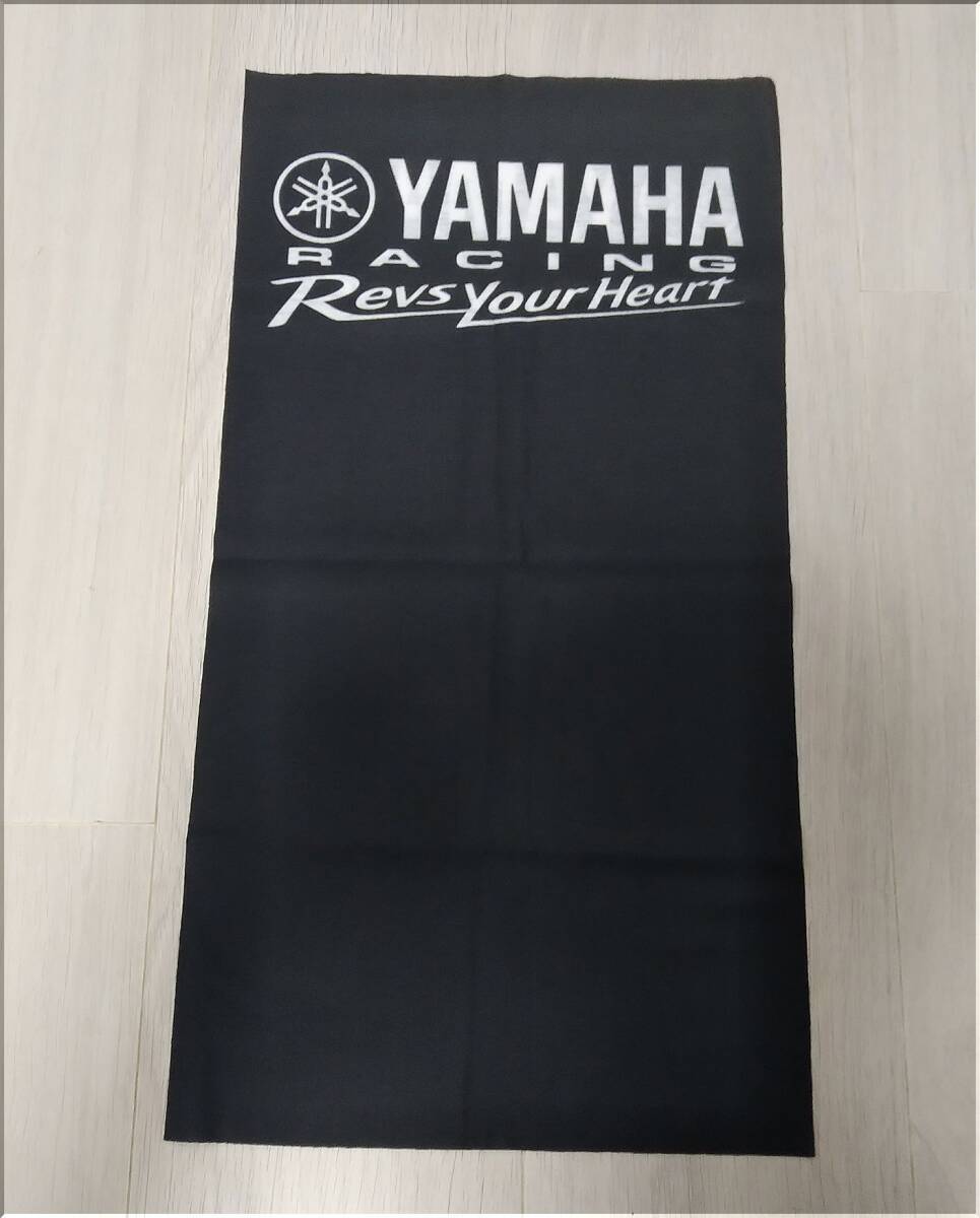 新品★YAMAHA(ヤマハ)★ネックウォーマー★48×25cm★黒×白拍卖