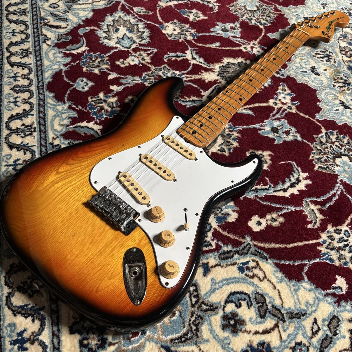 YAMAHA SR400 ストラトキャスター ジャパンビンテージ サンバースト拍卖