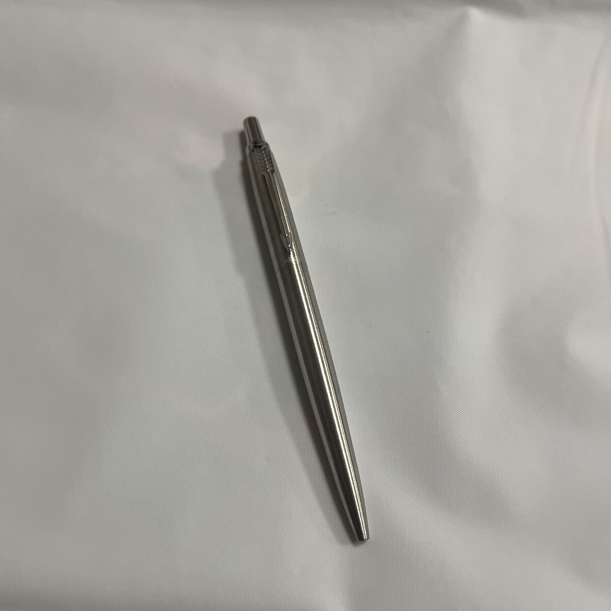 送料430円 美品 アメリカ製 PARKER パーカー ボールペン シルバー 筆記用具拍卖