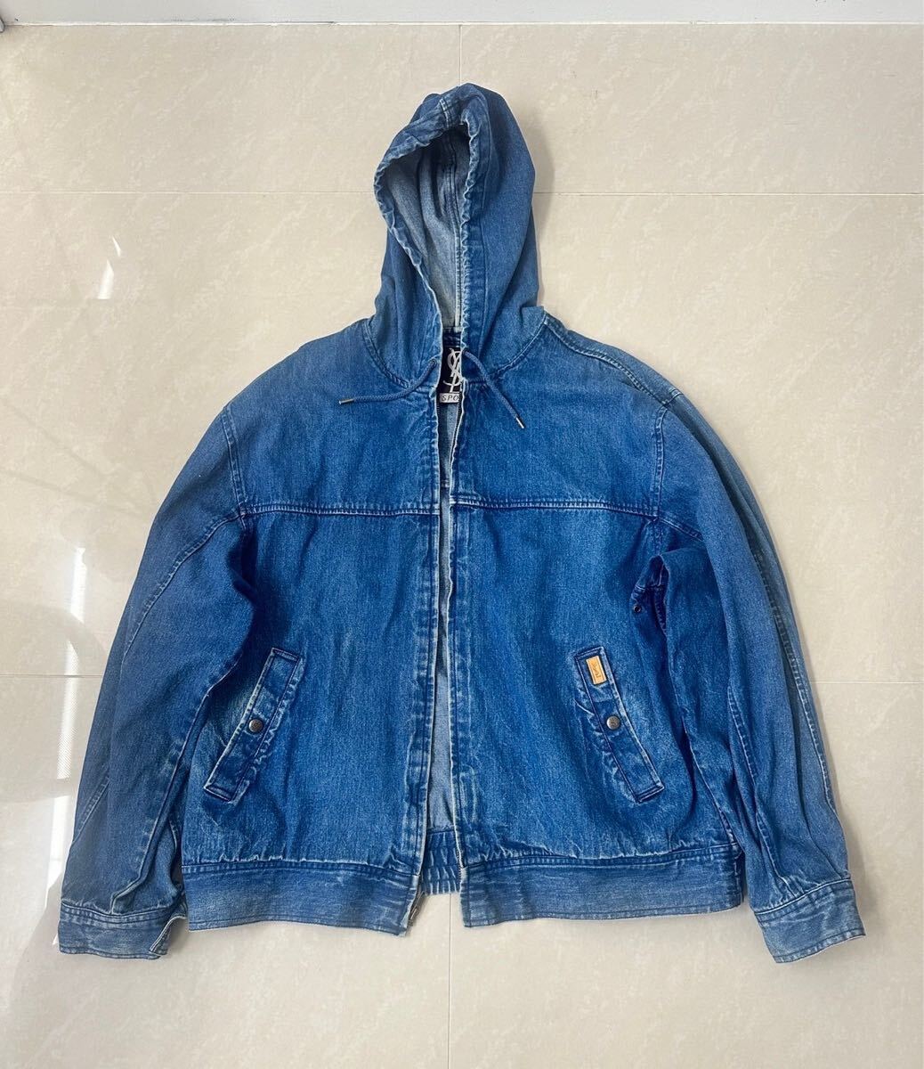 イブサンローランYSL YVESSAINTLAURENTデニムパーカー拍卖