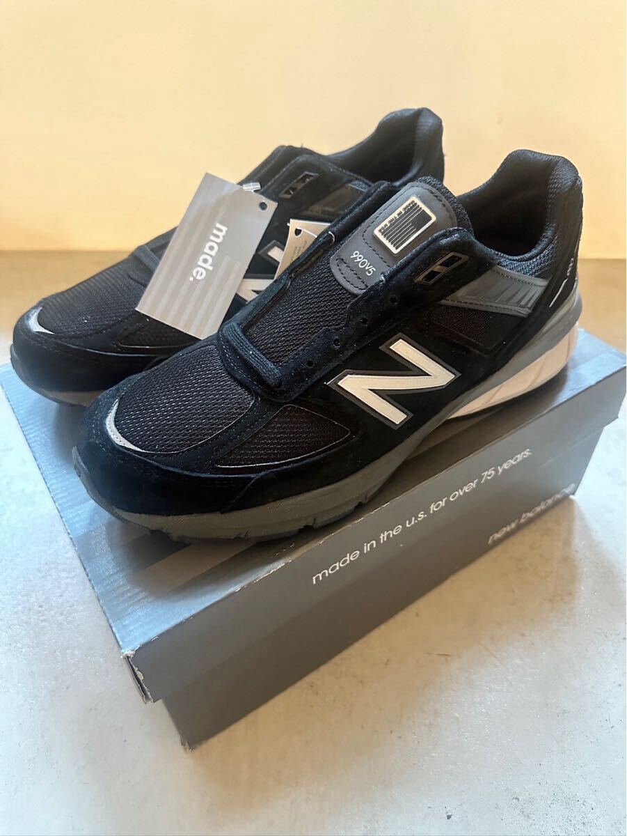 New BalanceニューバランスM990BK510.5(28.5) 新品未使用拍卖