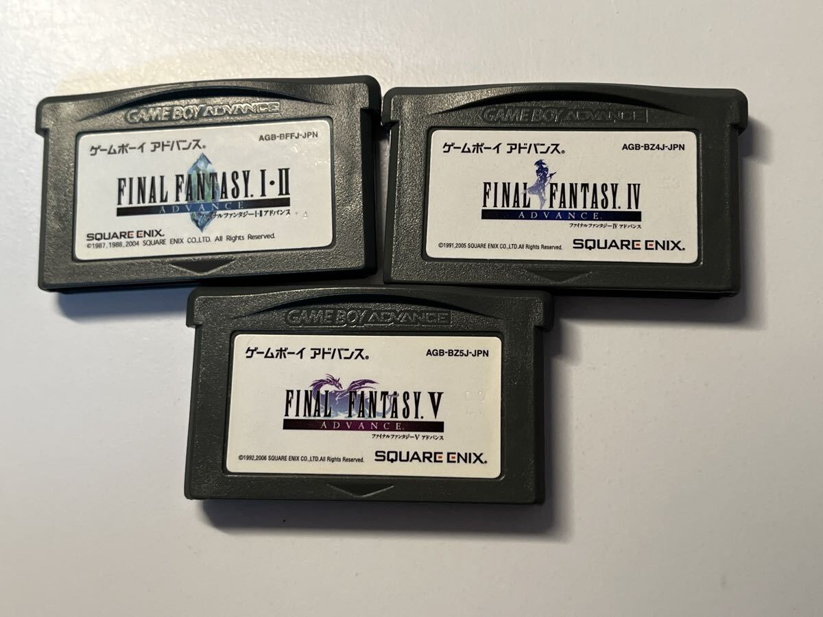 GBA ゲームボーイアドバンス ファイナルファンタジー拍卖