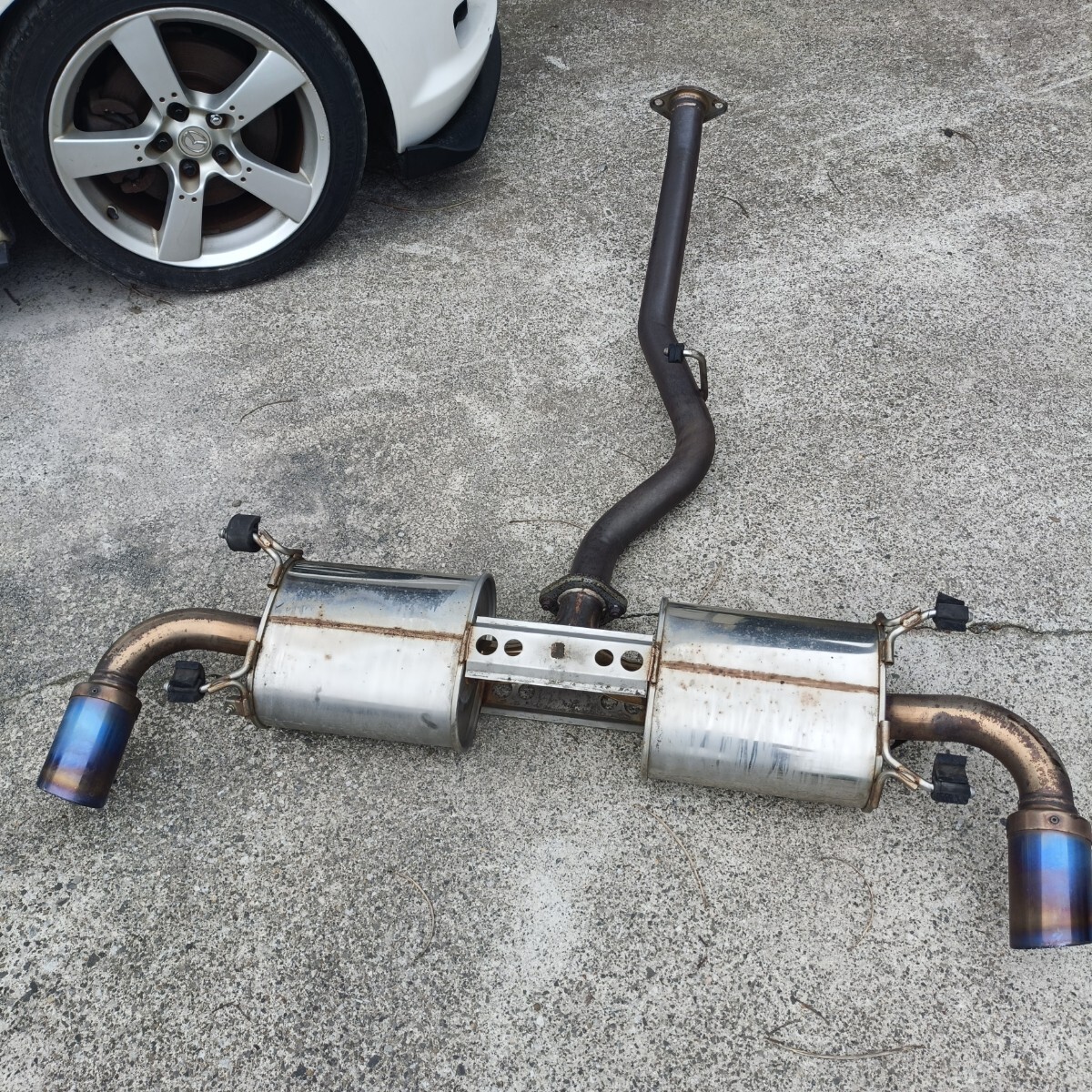 RX-8 rx8 SE3P 前期 R-magic R-Magic RM Rマジック アールマジック チューンドサイレンサーチタンテール 社外マフラー 車検対応品 レア品拍卖