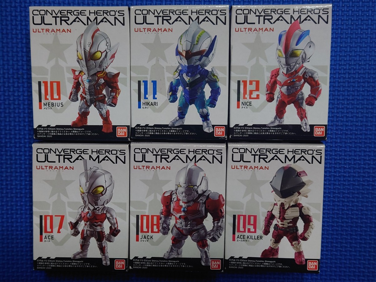 【CONVERGE HERO'S ULTRAMAN 02全6種セット】★検索:ウルトラマンコンバージヒーローズエースジャックエースキラーメビウスヒカリナイス★拍卖
