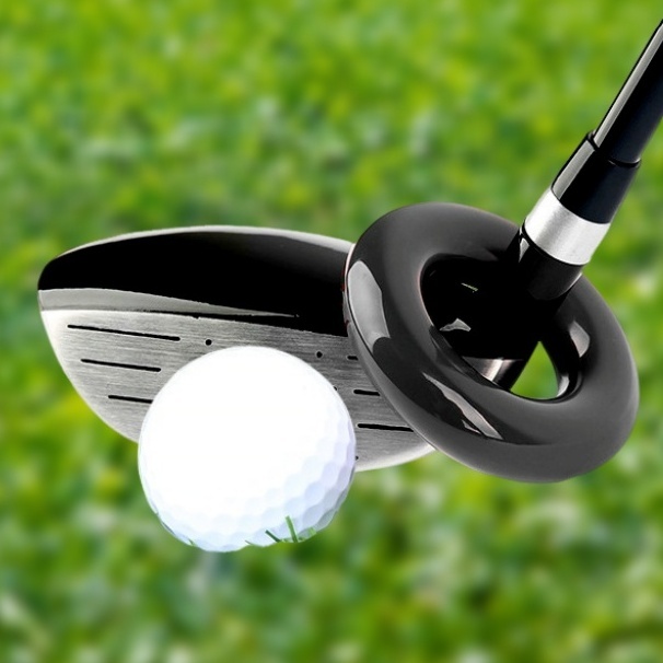 ゴルフ練習用ウェイトリング ブラック 約150g 素振り用  ウオーミングアップ等 新品 未使用品拍卖