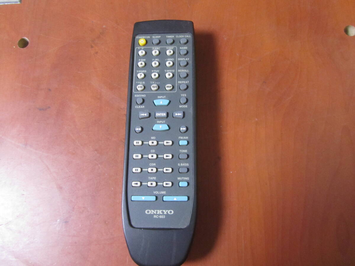 ONKYO RC-603 発光確認済拍卖