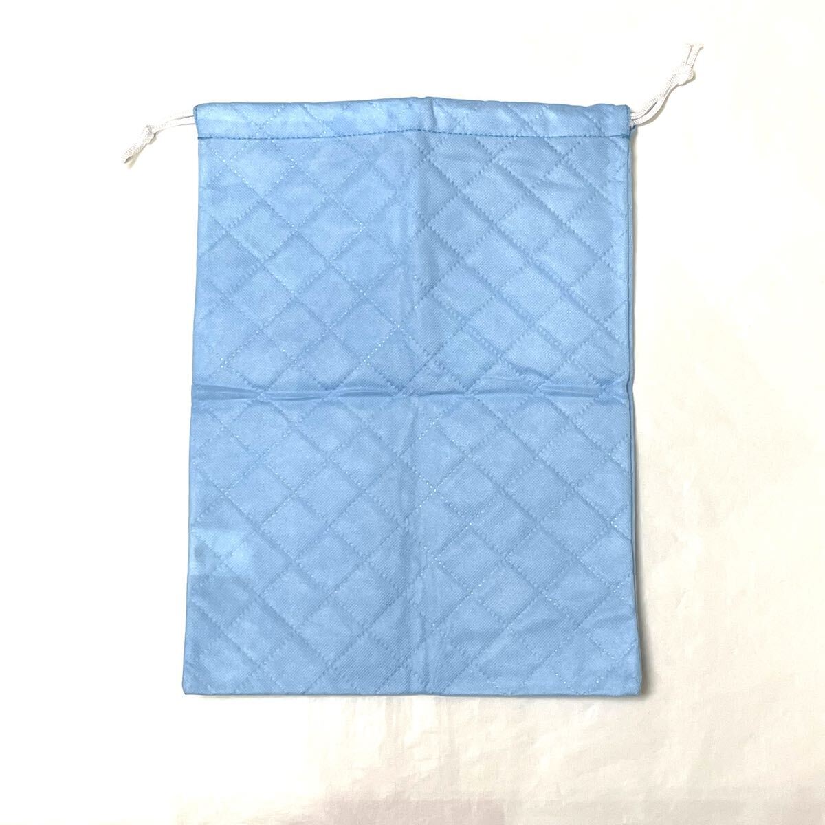 巾着袋 アストロ ドライ 吸湿 靴 キルティング ブルー k2510045拍卖