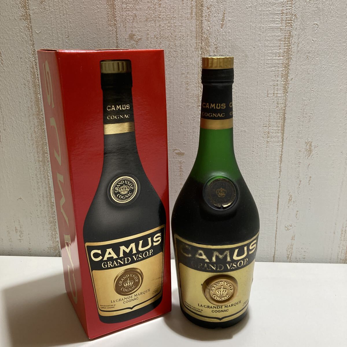 未開栓品 CAMUS カミュ グランド VSOP コニャック グランマルキ 700ml?拍卖