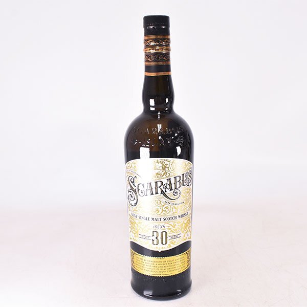 ウイスキー スカラバス 30年 ハンターレイン 700ml 43.6% アイラ SCARABUS K090128拍卖