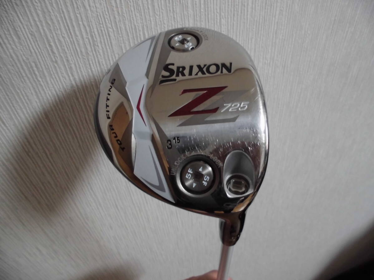 ☆超美品☆名器☆SRIXONスリクソン Z725 フェアウェイウッド FW3 Miyazaki Kena Blue6S拍卖