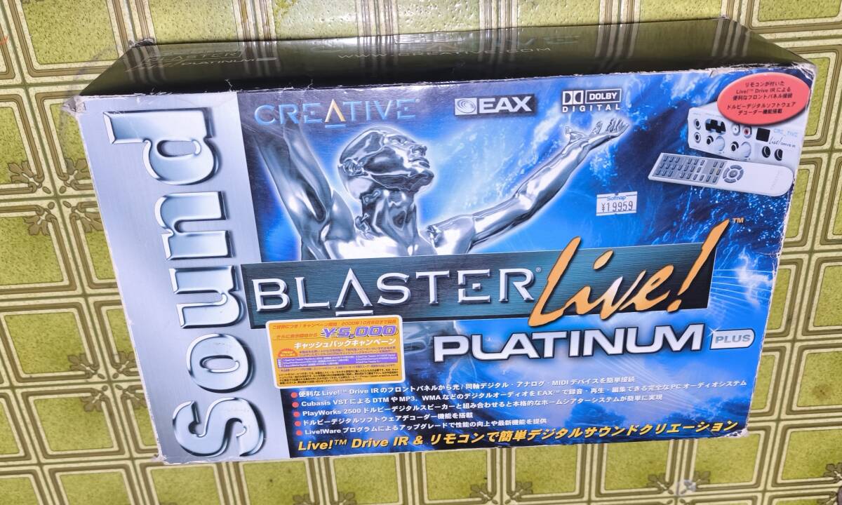 Creative Sound Blaster Live! Platinum Plus 動作未確認拍卖