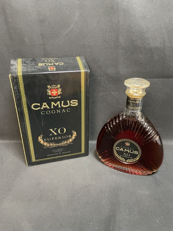 【未開栓】CAMUS COGNAC カミュ コニャック XO SUPERIOR スペリオール 40度 700ml ブランデー 箱付き 10340041018拍卖