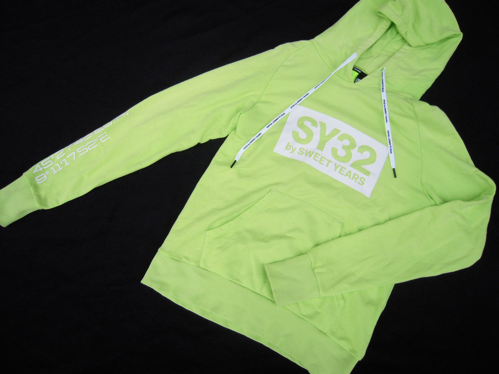 ★SY32/by SWEET YEARS★パーカー★ライトグリーン★拍卖