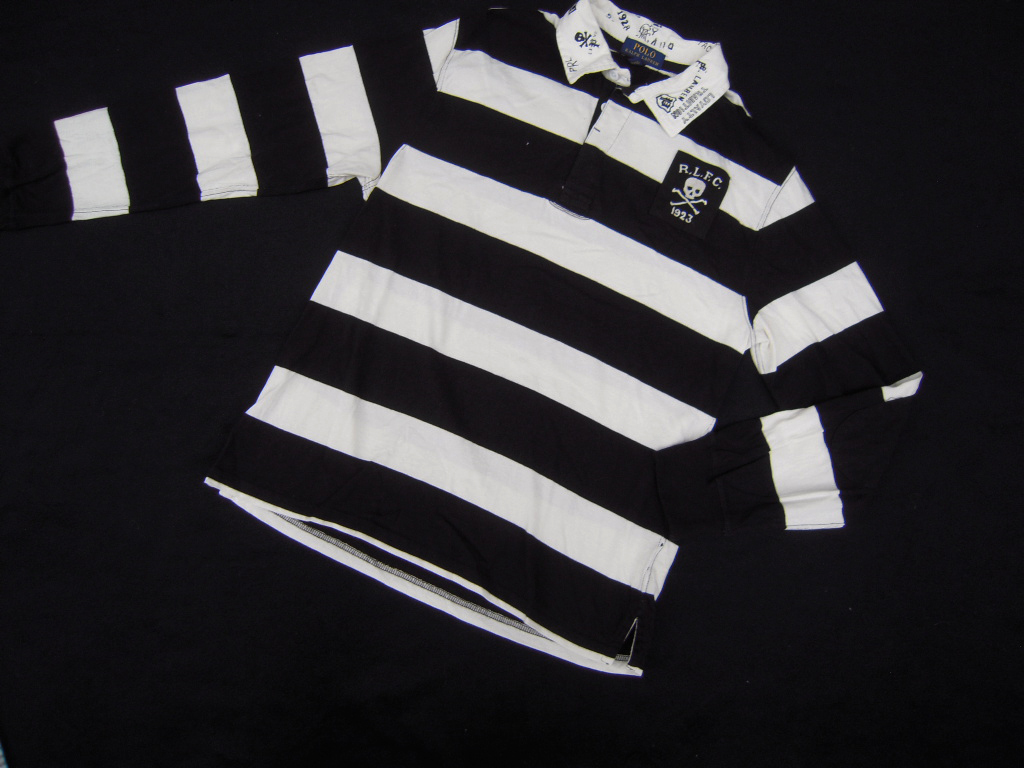 ★POLO/RALPH LAUREN★長袖ポロシャツ★ボーダー★拍卖