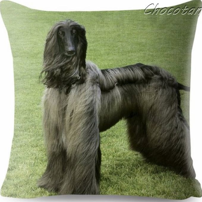 【送料無料】アフガンハウンド N クッションカバー 45x45【新品】拍卖