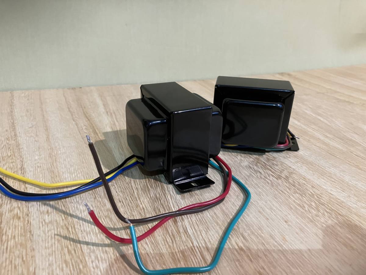 未使用品!真空管アンプ6BM8やEL-84 (6BQ5),KT66や6CA7.6L6GT . 6V6GT.12BH7 等用10K プッシュプル用 出力トランス ペア拍卖