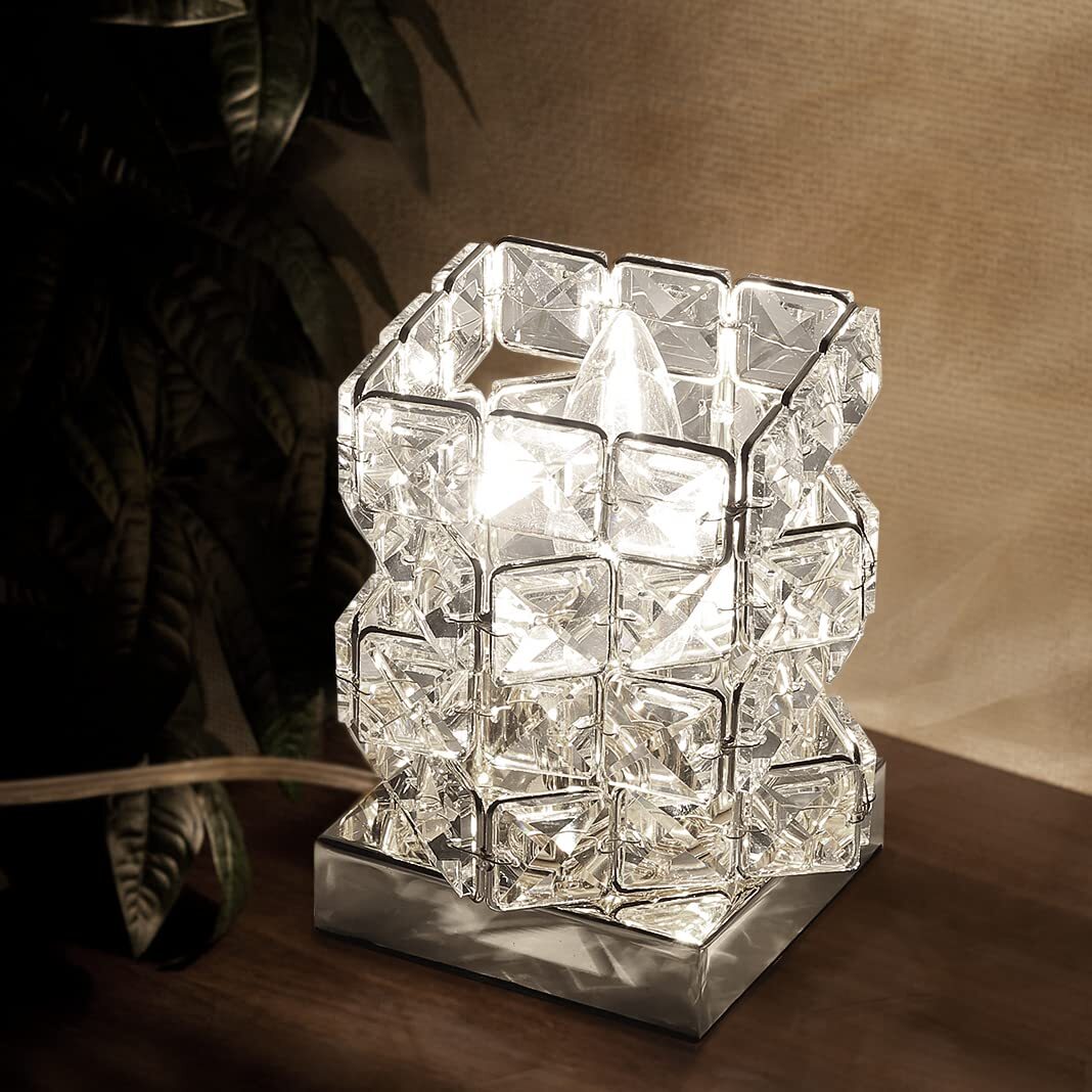 ☆まるでオーロラのような煌き テーブルランプ クリスタル 新登場! ユーザー好評拍卖