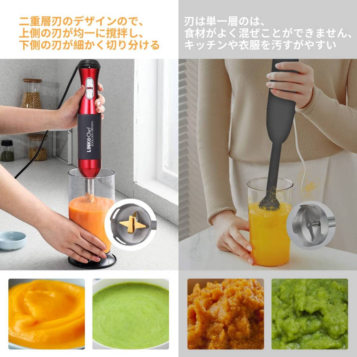 5役ハンドブレンダー 便利なキッチンアイテム拍卖