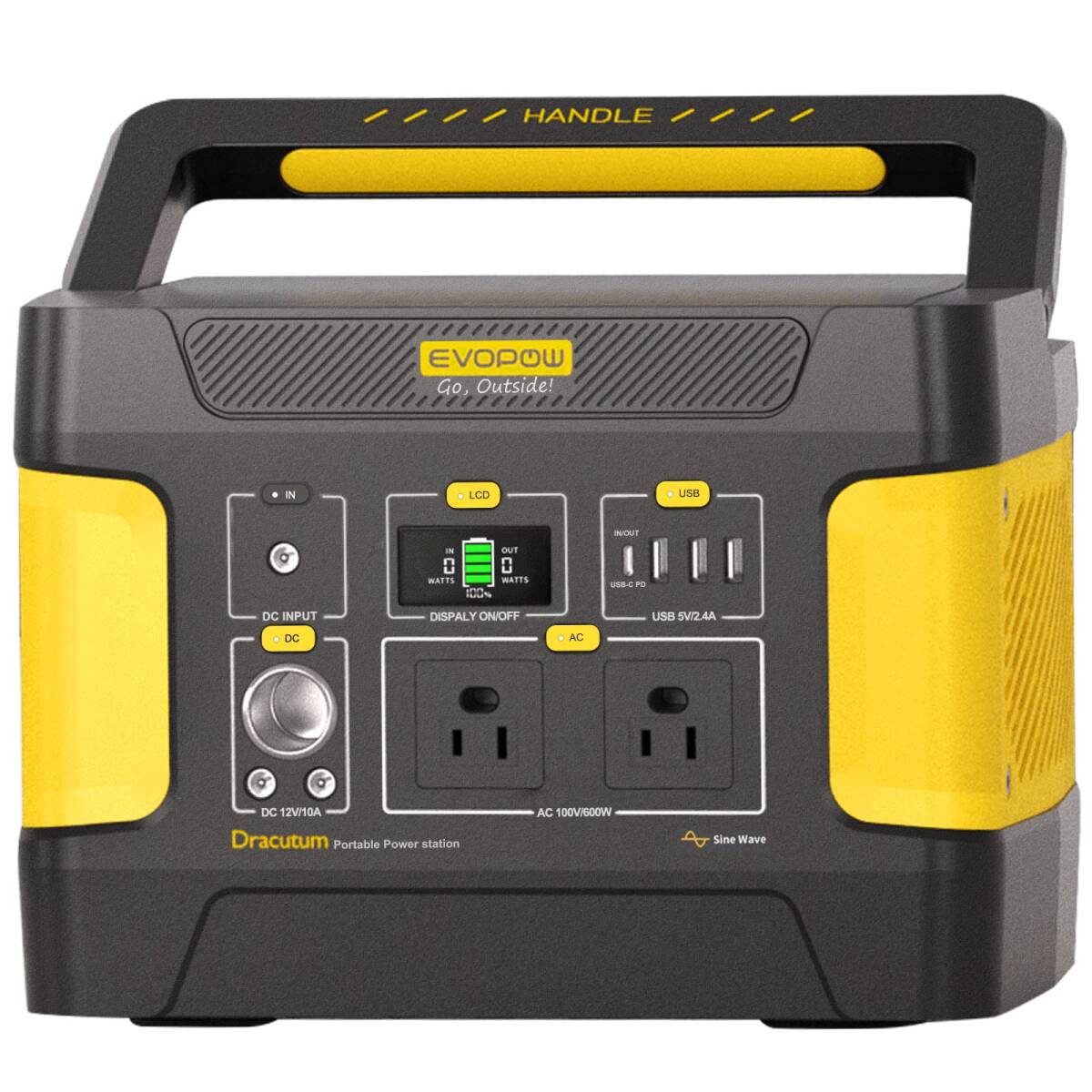 ☆ポータブル電源 リン酸鉄 大容量 新登場! ユーザー好評 長寿命仕様拍卖