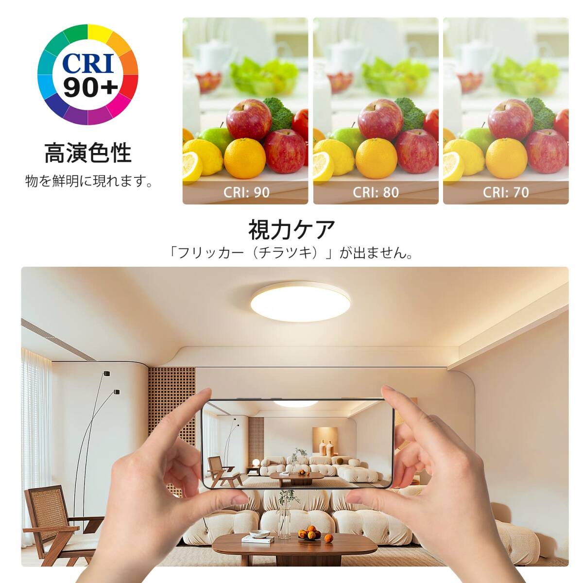 LEDシーリングライト 32W 6畳 リモコン付拍卖
