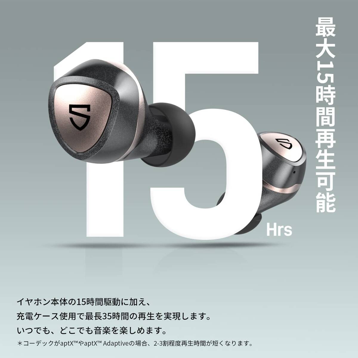 aptX Adaptive対応 ワイヤレスイヤホン拍卖