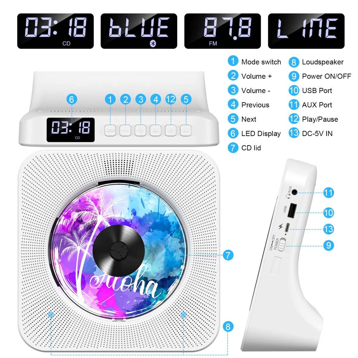 CDラジカセ Bluetooth 防塵カバー拍卖