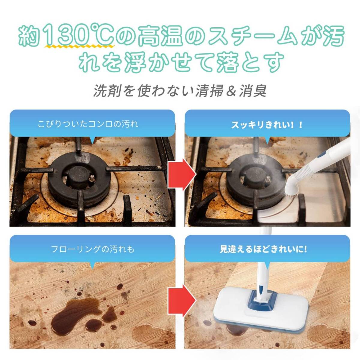 蒸気量を自由に調整できる高音スチームクリーナー拍卖