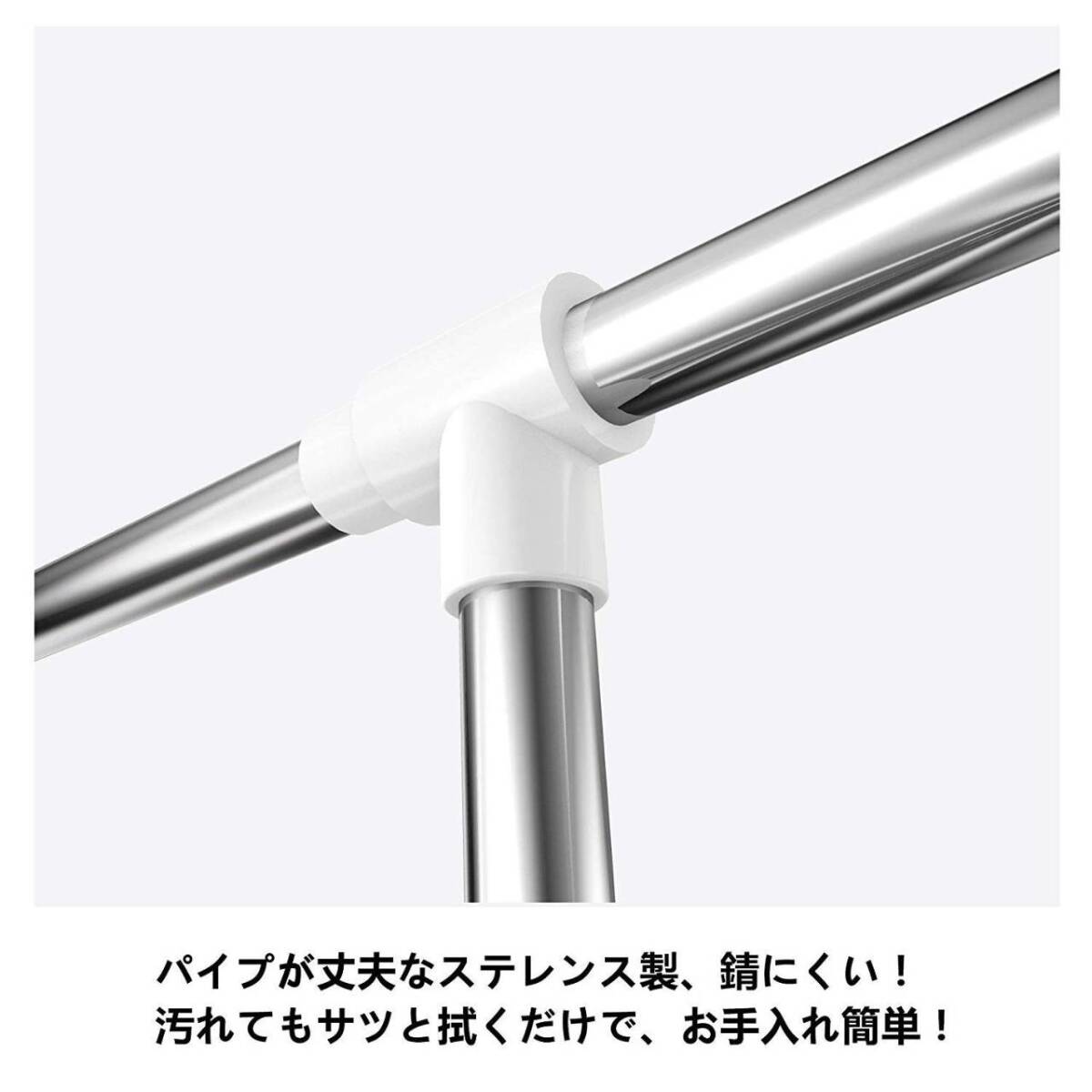 約5人用の洗濯物干しスタンド、ステンレス製で耐荷重60KGの防錆仕様拍卖