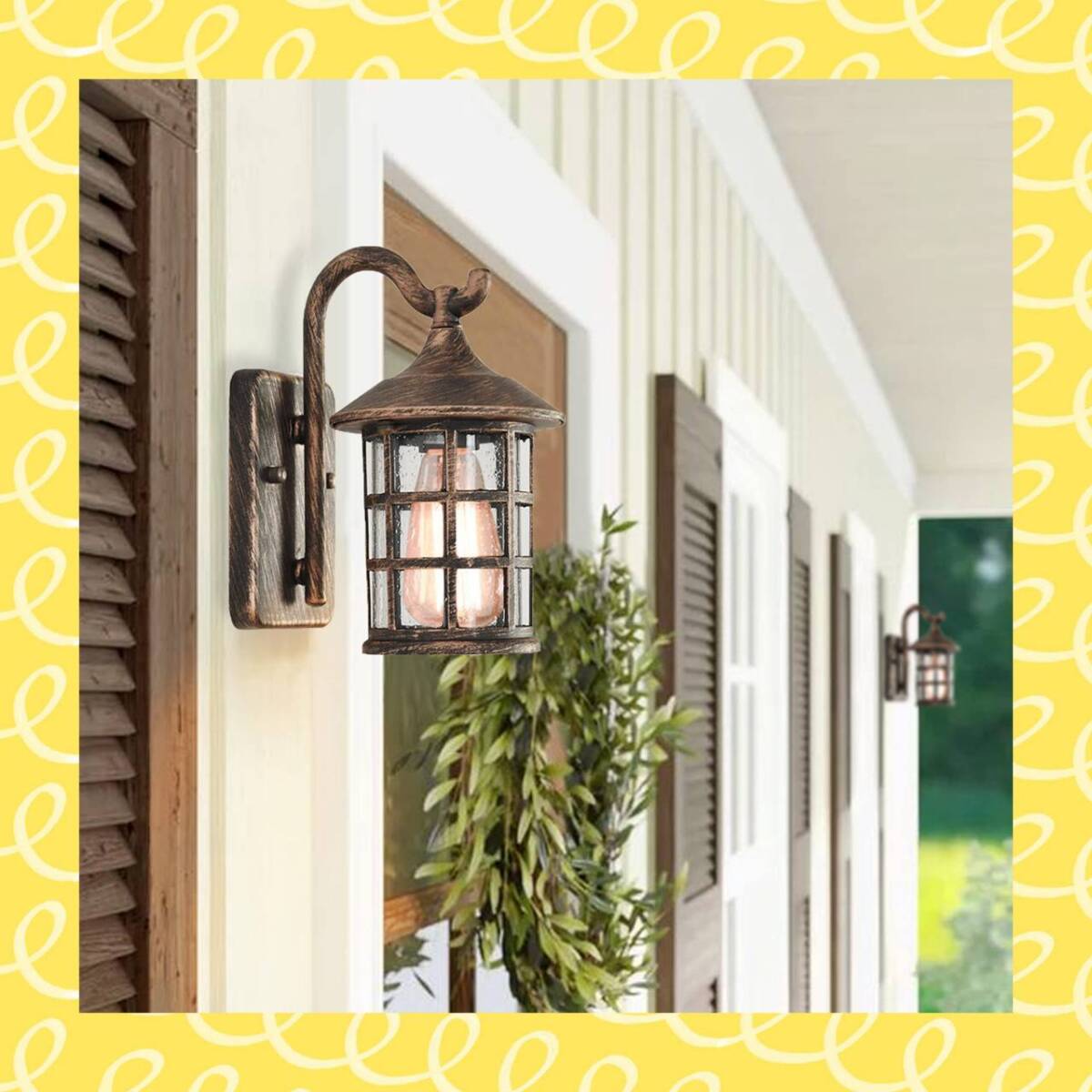 E26口金対応のアンティーク調ブラケットライト拍卖