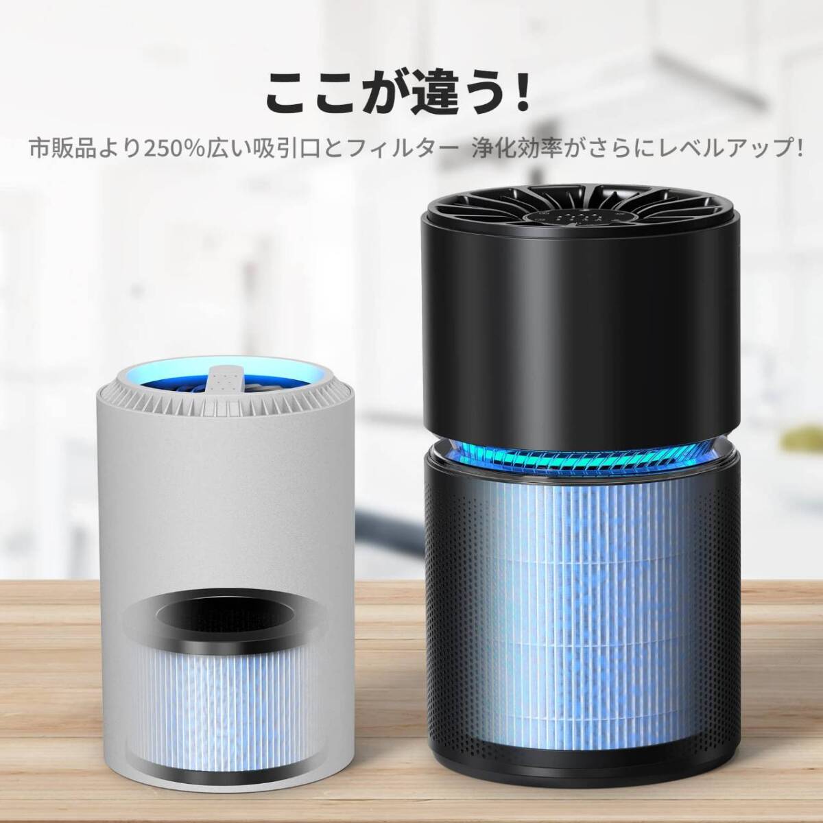 小型で静音性に優れた空気清浄機拍卖